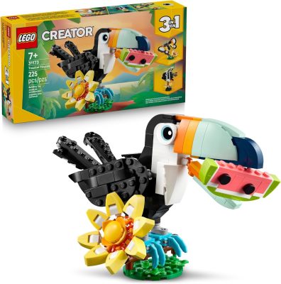 LEGO’s 3-in-1 Tropical Toucan Set Just Got Cheaper — Here’s the Full Rundown