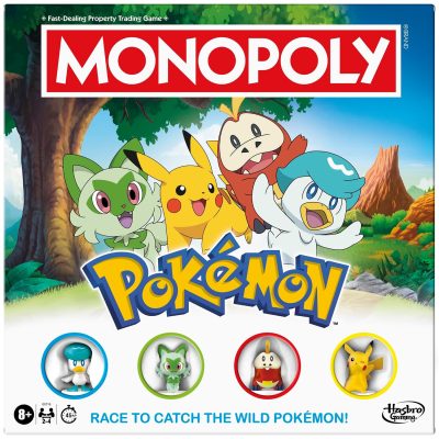 Deal Alert: Monopoly Pokémon Edition Board Game | Ages 8 and Up | 2 to 4 Players | Kids Games for Pokémon Fans | Fun Family Games| 45 Mins. Avg.