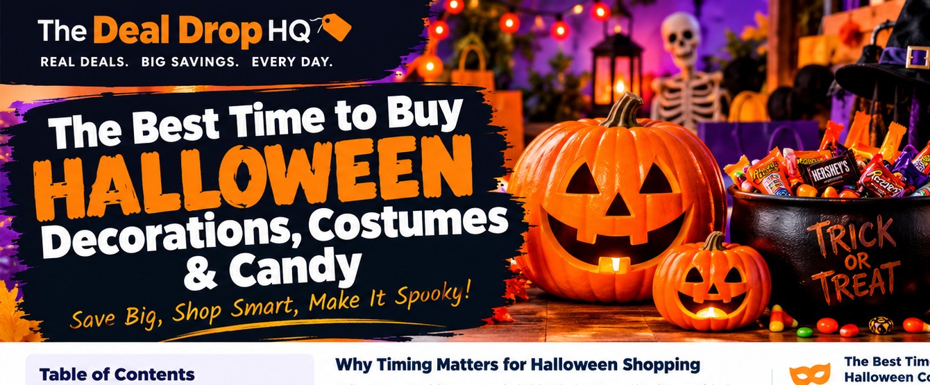 Halloween deals 2026 guide to costumes decorations and candy