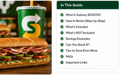 Subway BOGO Footlong Deal Guide: Promo Codes, Sub Club, Restrictions & Savings