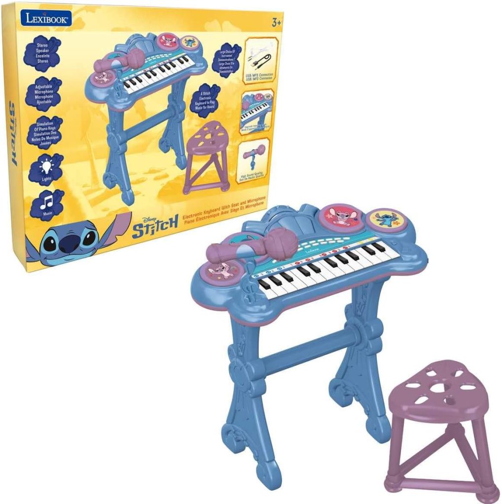 Lexibook, Stitch Electronic Keyboard, K707D