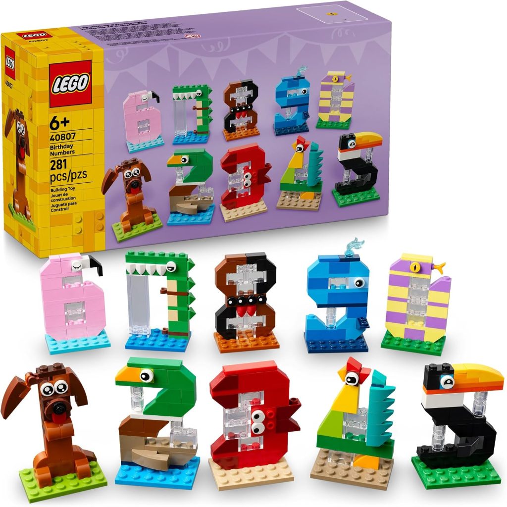 LEGO Birthday Numbers 40807