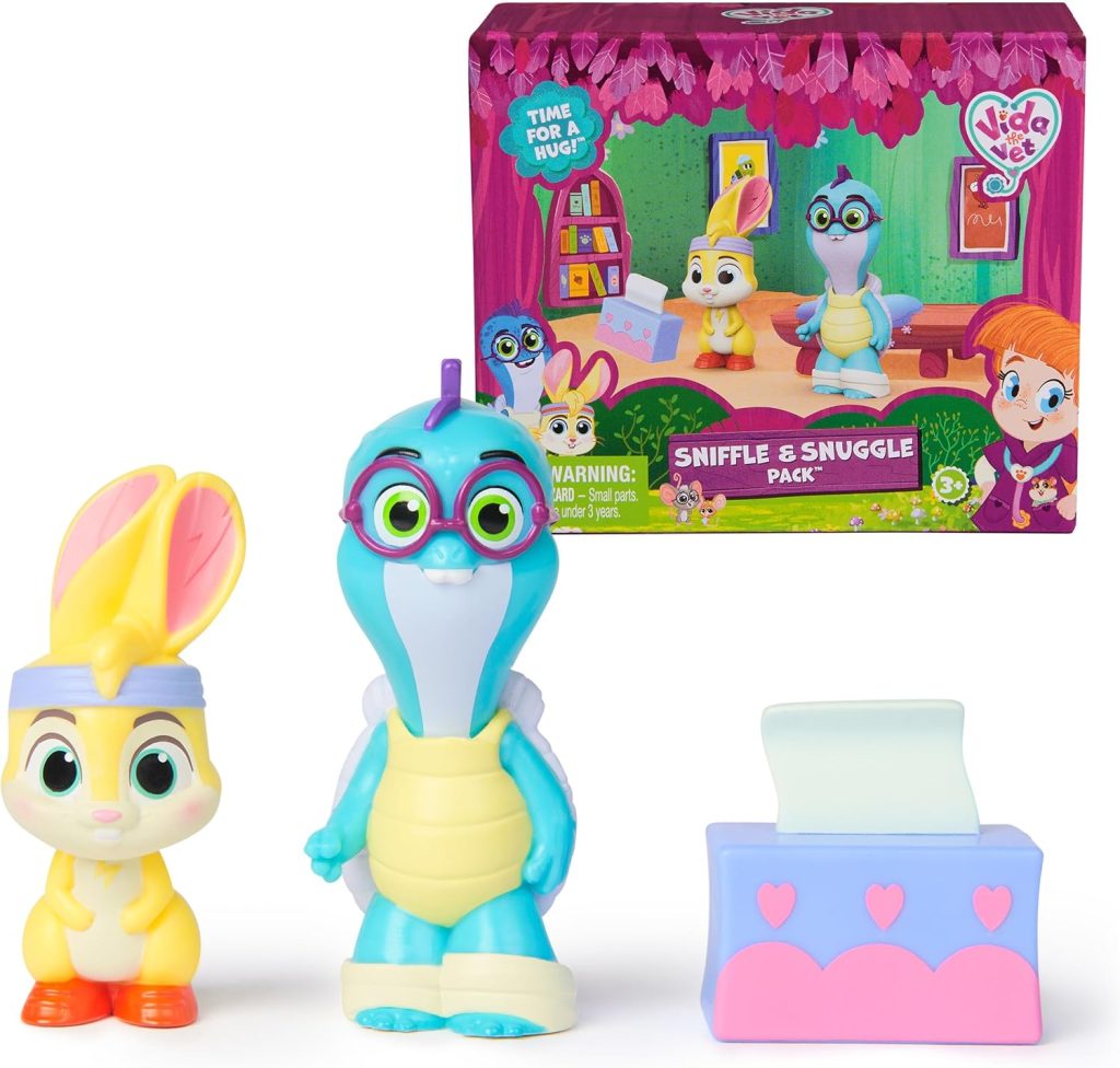 Vida the Vet Sniffle & Snuggle Pack with Zig Zag & Tidbit Figures