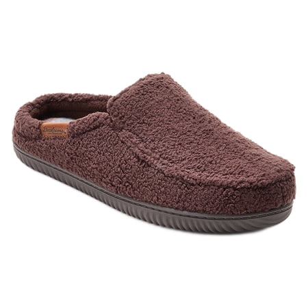 Dearfoams Cozy Comfort Men's Notch Clog Slippers