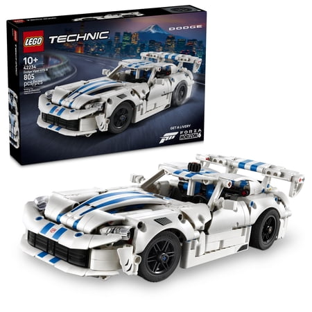 LEGO Technic Dodge Viper GTS-R Sports Car Toy - Building Toy for Boys &