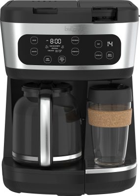 Deal Alert: bella PRO – MultiBrew 12-Cup Drip & Single-Serve Coffee Maker – Stainless Steel