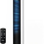 Deal Alert: Levoit Tower Fan for Bedroom, 28ft/s Fans that Blow Cold Air, 28dB Quiet | Standing Floor Fan for Room, 90° Oscillating, 5 Speeds 4 Modes & Temp Sensor, Bladeless, 12H Timer, Remoter, 36 inch, White