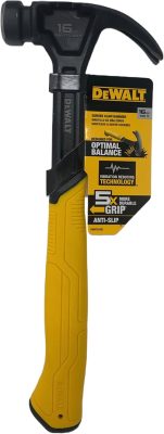 Deal Alert: DeWalt 16 oz Smooth Face Curve Claw Hammer 11.75 in. Steel Handle