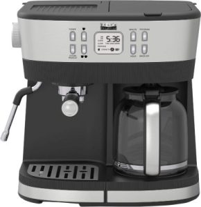 Deal Alert: bella PRO – Combo 19-Bar Espresso & 10-Cup Drip Coffee Maker – Stainless Steel