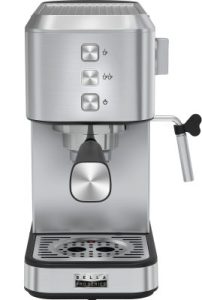 Deal Alert: bella PRO – Slim Espresso Machine with 20 Bars of Pressure – Stainless Steel