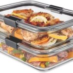 Deal Alert: Rubbermaid Brilliance Glass Food Storage Containers, 8 Cup, Set of 2, BPA-Free, Leak-Proof, Clear