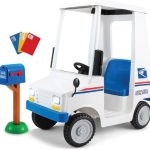 Deal Alert: Kid Trax 6V USPS Mail Truck Ride-On Toy, Ages 3-5, Max Weight 60 lb, Includes Mailbox, Play Envelopes, Working Headlights/Horn, FM Radio/MP3 Input