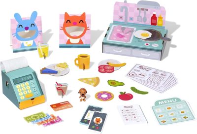 Deal Alert: Sago Mini Pet Café Activity Box with Pretend Play Kitchen Toys, a Collectible Toy Figure, Kids Toys for Boys & Girls Ages 3 and up