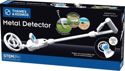 Deal Alert: The Thames & Kosmos Metal Detector Essential STEM Tool for Kids | Detects Metal 6” Deep, Lightweight & Ergonomic Design w/Adjustable Arm Length | LCD Screen w/Audio Feedback, Accurate Explorations