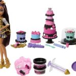 Deal Alert: Monster High Scary Sweet Birthday Cake Kit with Clawdeen Wolf Doll | Doll and Cake Decorating Playset with 20+ Accessories Like Eerie Icing, Pipette, Molds, and More