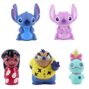Deal Alert: Disney Stitch – 5 Piece Jumbo Squirter Bucket – Bath Toys for Baby and Toddlers – Includes Organizer Bucket – Store Bath Time Water Toys