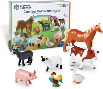 Deal Alert: Learning Resources Jumbo Farm Animals