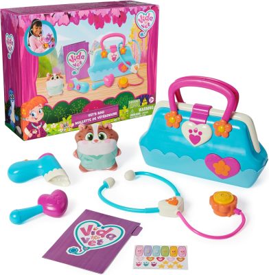 Deal Alert: Vida the Vet Vet Bag Doctor Kit with Popcorn Plush & 5 Vet Accessories | Roleplay Doctor’s Bag, Electronic Stethoscope with Sounds, Plush Patient, Kids Toys for Girls & Boys Ages 3+