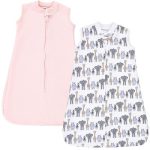 Deal Alert: Hudson Baby Unisex Baby Premium Quilted Sleeveless Sleeping Bag and Wearable Blanket, Pink Safari, 0-6 Months