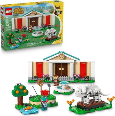 Deal Alert: LEGO Animal Crossing Blathers’s Museum Collection Building Toy – Pretend Play Set W/2 Toy Minifigures for Girls & Boys, Ages 7+ – Building Blocks for Kids – Gift Idea for Birthdays & Gamers – 77056