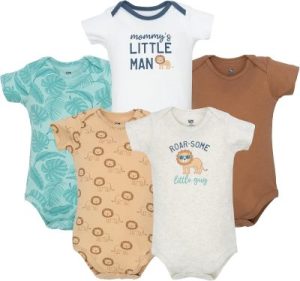 Deal Alert: Hudson Baby Unisex Baby Cotton Bodysuits 5-pack