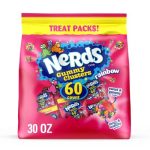 Deal Alert: NERDS Gummy Clusters Rainbow Candy, Treat Size Packs, 30 oz, 60 Ct