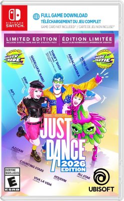 Deal Alert: Just Dance 2026 Edition – Limited Edition, Nintendo Switch (Code in Box)