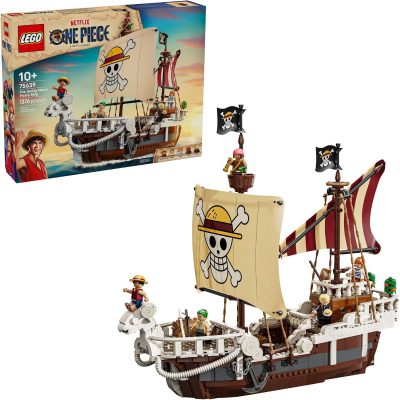 Deal Alert: LEGO ONE PIECE The Going Merry Pirate Ship Building Blocks – Pretend Play Adventure Toy for Boys & Girls, 10+ – Straw Hat Crew Toy Figures & Playset for Anime Fans – Gift Idea for Birthdays – 75639