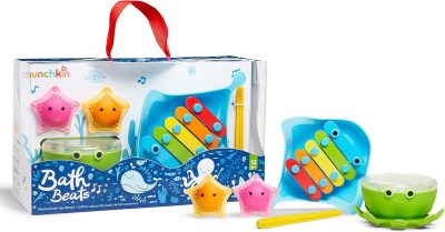 Deal Alert: Munchkin® Bath Beats™ Bath Toy, Musical Set Includes Xylophone, Bath Drum & Shakers, Fun for Babies, Toddlers and Kids