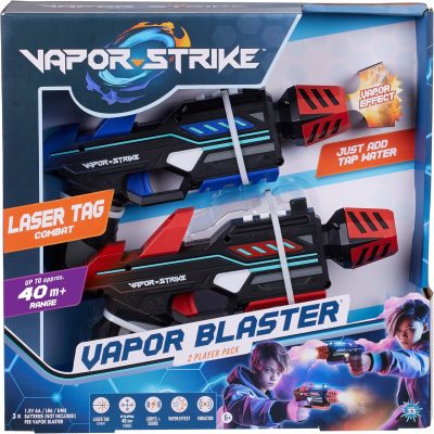 Deal Alert: Vapor Strike Vapor Blasters 2 Player Pack, Lights, Sounds & Vapor Effects, Laser Tag Style Battle (Set of 2 Blasters)
