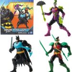 Deal Alert: DC Comics, Batman Ninja Strike 6″ 3-Pack Battle Set Action Figures with Pop-Out Ninja Accessories, Super Hero Kids Toys for Boys and Girls Ages 3 & Up | Batman, The Joker & Robin Figures, Ninja Accessories, 9 Points of Articulation, Superhero Toys for Kids & Collectors Ages 3+