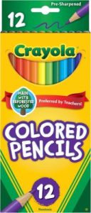 Deal Alert: Crayola Colored Pencils, Assorted Colors, Pre-sharpened, Adult Coloring, 12 Count, Gift