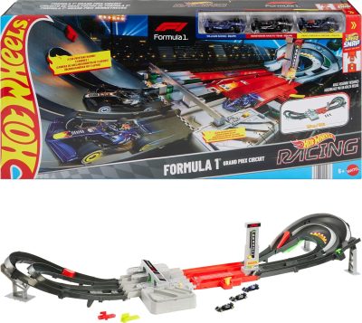 Deal Alert: ​Hot Wheels Formula 1® Grand Prix Circuit & 3 Cars (Teams May Vary)
