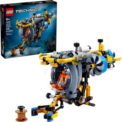 Deal Alert: LEGO Technic Deep-Sea Research Submarine Toy – Building Toy for Kids, Boys and Girls, Ages 9+ – Creative and Unique Gift Idea for Birthdays – Movable Propellers and More – 42201