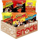 Deal Alert: Frito Lay Flamin’ Hot Mix, 6 Flavor Single Serve Cheetos, Doritos, Chester’s & Funyuns Variety Pack, (40 Count)