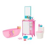 Deal Alert: Barbie World Bathtime Toy Playset with 19 Dollhouse Accessories [Walmart Exclusive]