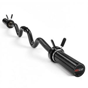CAP 2-Piece Olympic Curl Bar with Collars