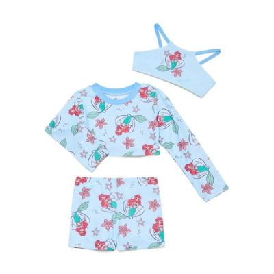 Deal Alert: Character Toddler Girl Rash Guard and Bikini Swimsuit Set, 3-Piece, Sizes 2T-5T
