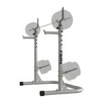 Deal Alert: FitRx Squat Rack, Adjustable Universal Squat Rack for Home Gym, Bench Press Weight Rack, 390lbs. Weight Limit