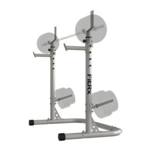 Deal Alert: FitRx Squat Rack, Adjustable Universal Squat Rack for Home Gym, Bench Press Weight Rack, 390lbs. Weight Limit