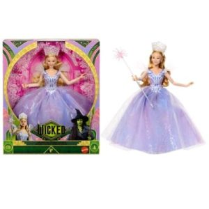 Deal Alert: Universal Pictures’ Wicked: For Good Deluxe Glinda Doll with Movie-Inspired Outfit & 3 Accessories
