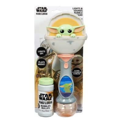 Deal Alert: Little Kids Inc Grogu Lights & Sounds Bubble Wand
