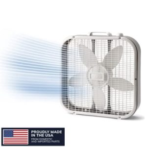 Deal Alert: Lasko 20″ 3-Speed Weather-Resistant Motor Box Fan B20200