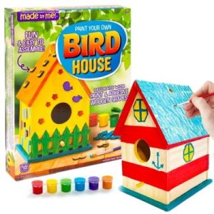 Deal Alert: Made by Me Paint Your Own Birdhouse Kit, Boys and Girls, Child, Ages 6+