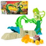 Deal Alert: Monster Jam Mini Jams, Cobra’s Crazy Escape Playset with 2 Monster Trucks