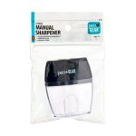 Deal Alert: Pen+Gear 2-Hole, Handheld Manual Pencil Sharpener, Black, 1 Count