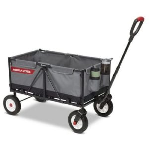 Deal Alert: Radio Flyer, Beast EZ Fold Maximum Capacity Heavy-Duty Kid & Cargo, Gray Collapsible Utility Wagon