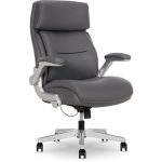 Deal Alert: Shaquille O’Neal Cenzo Ergonomic Big and Tall Office Chair ,Flip-Up Arms PureSoft Upholstery High-Back Desk Chair with 400 lb Capacity, Gray