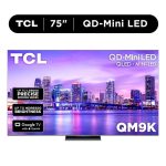 Deal Alert: TCL 75″ Class QM9K Series QD-Mini LED QLED 4K UHD Smart Google TV with Gemini (NEW 2025) – 144Hz, Local Dimming, CrystGlow WHVA Panel – 75QM9K