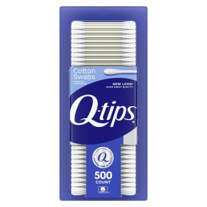 Q-tips Cotton Swabs, Original, For Home, First Aid and Beauty, 100% Cotton, 500 Count Deal at Amazon